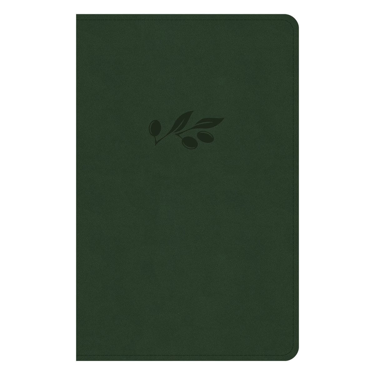 9781430094814_front NASB Olive Imitation Leather Personal Size Bible - Image 2
