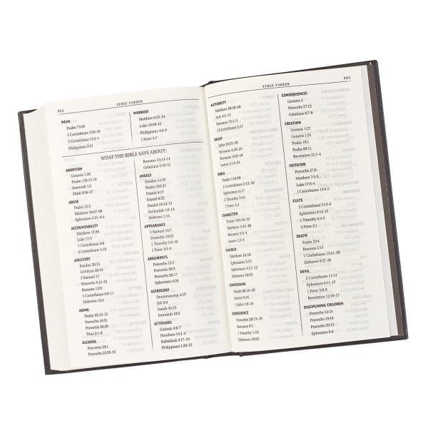 KJV Black Hardcover Standard Bible - Image 21