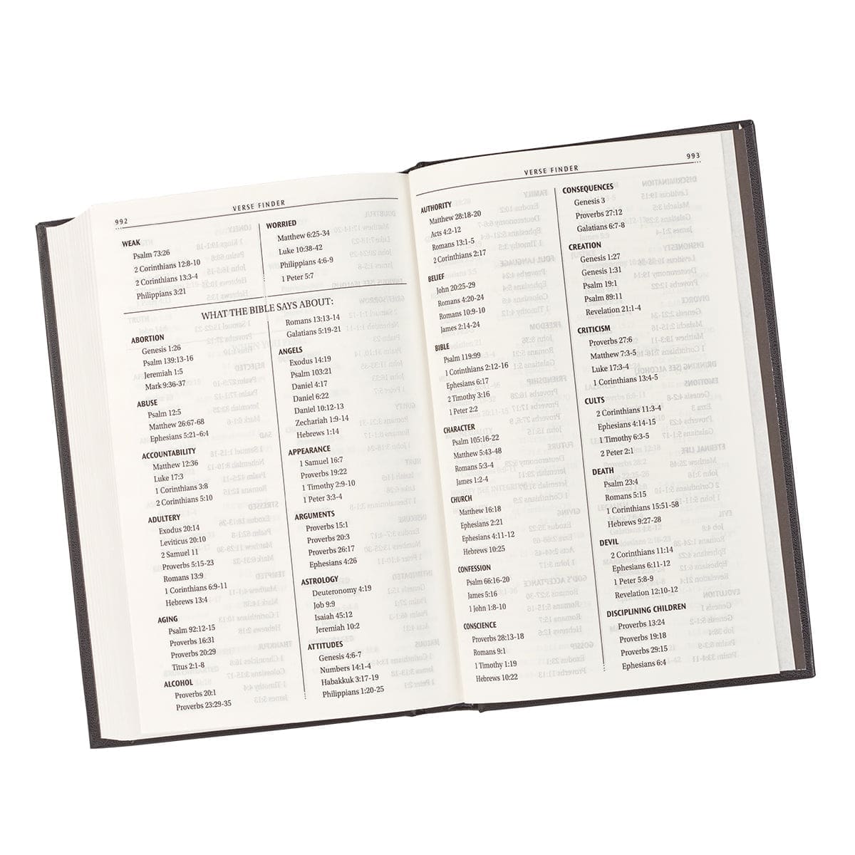 9781432105440_feature5 KJV Black Hardcover Standard Bible - Image 21