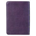 KJV Purple Faux Leather Compact Bible Large Print Red Letter - Image 16