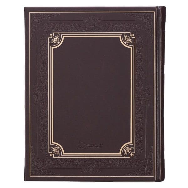 KJV Brown Faux Leather Family Bible - Image 16