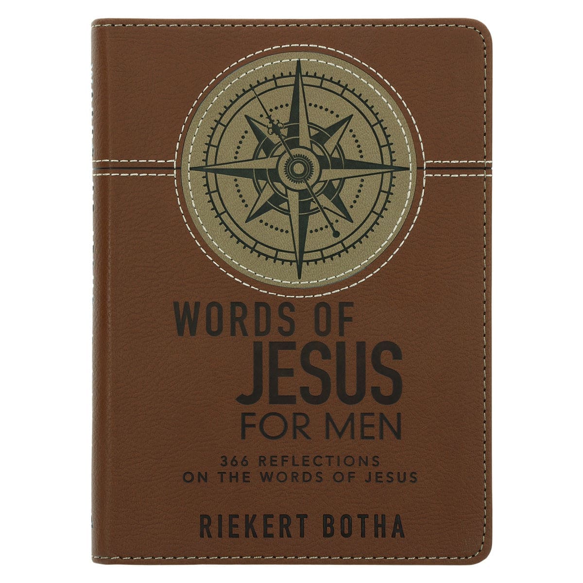 9781432121747_front Words of Jesus for Men: 366 Reflections on the Words of Jesus (Faux Leather) - Image 4