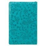 ESV Turquoise Faux Leather Standard Bible Thumb Indexed With Zip - Image 16
