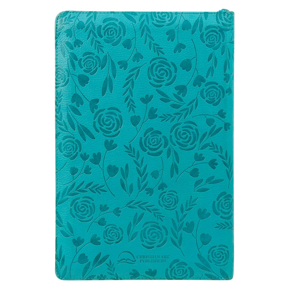 9781432128142_back ESV Turquoise Faux Leather Standard Bible Thumb Indexed With Zip - Image 16