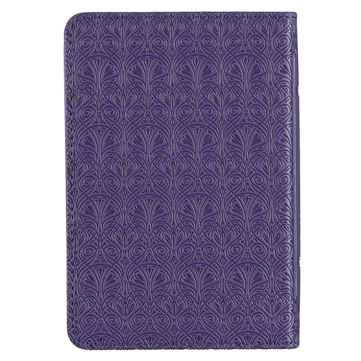 9781432132927_back KJV Purple Faux Leather Mini Pocket Bible - Image 16