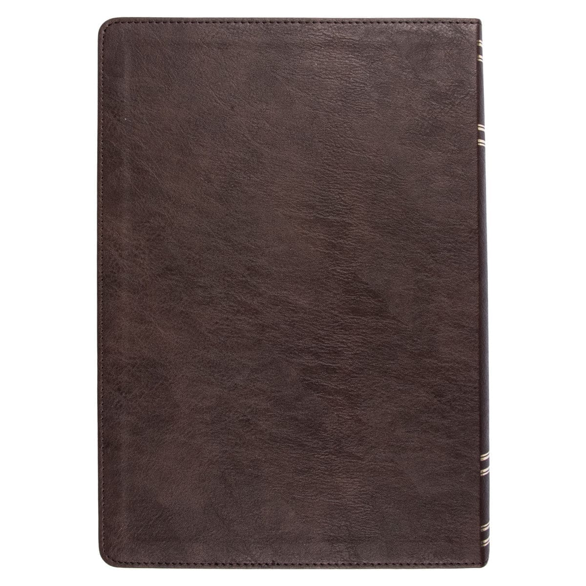 9781432134662_back NLT Dark Brown Faux Leather Thumb Indexed Spiritual Growth Bible - Image 16