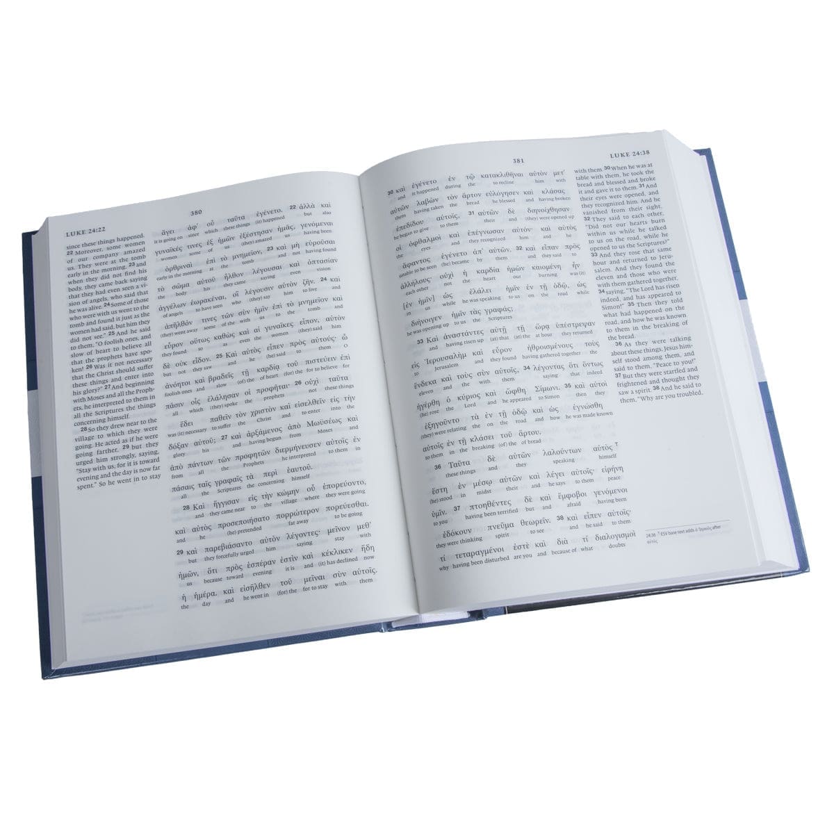 9781433530326_feature3 ESV Greek / English Interlinear NT NA28 / ESV (Hardcover) - Image 14