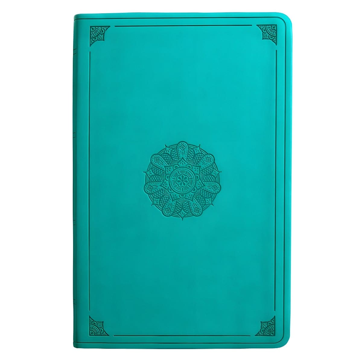 9781433562167_front ESV Turquoise Emblem Design Imitation Leather Value Thinline Bible Large Print - Image 7