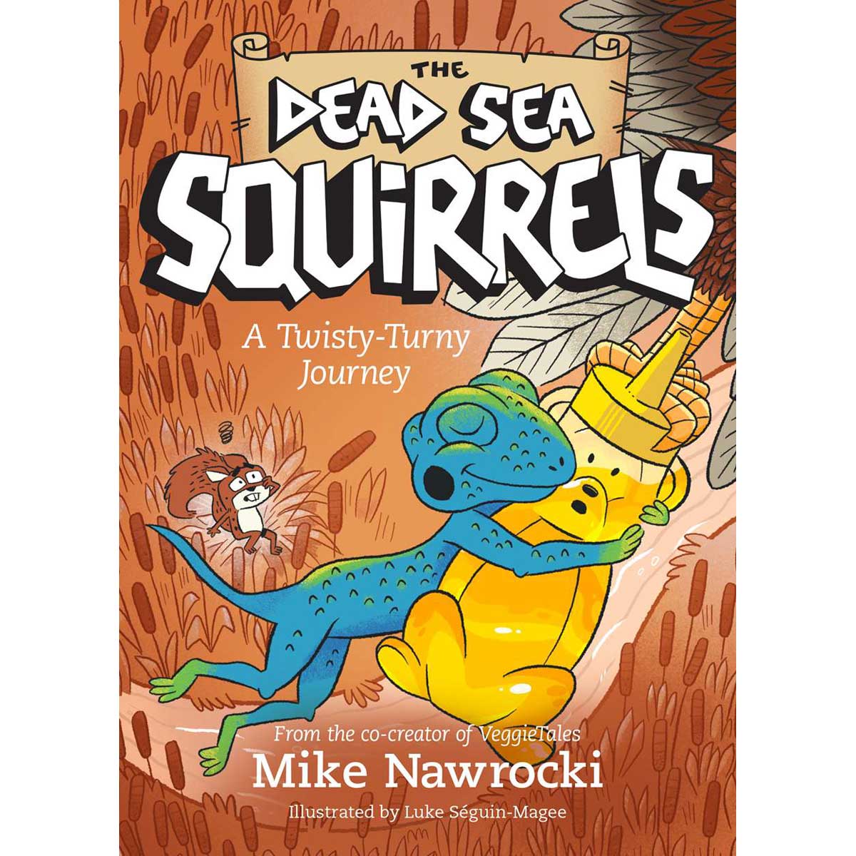 9781496449894_front A Twisty-Turny Journey - The Dead Sea Squirrels Book 11 (Paperback) - Image 2