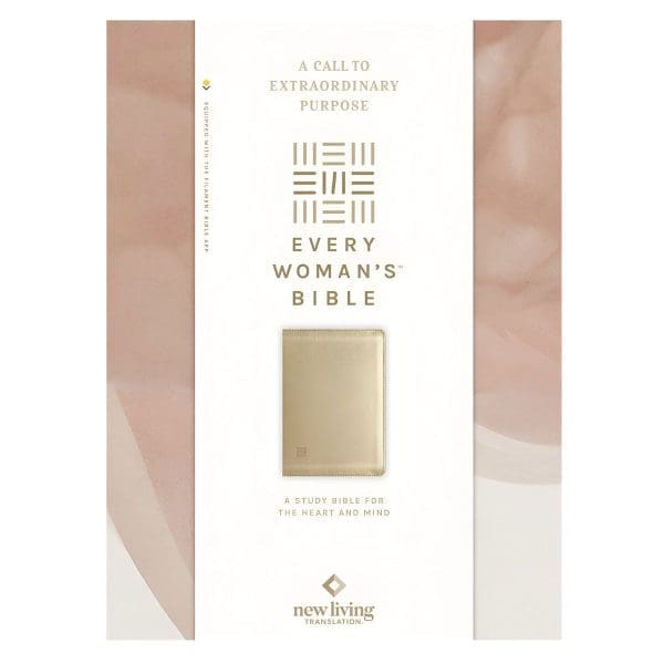 NLT Soft Gold Imitation Leather Filament Enabled Every Woman’s Bible - Image 4