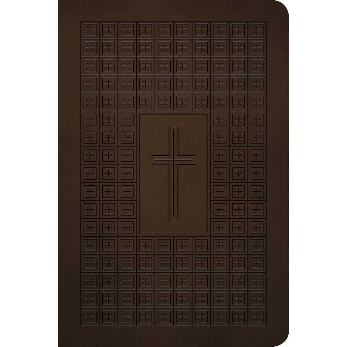 9781496458063_front NLT Filament Premium Value Thinline Bible, Dark Brown Cross (Imitation Leather) - Image 9