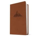 NLT Tan Mountain Imitation Leather Filament Premium Value Thinline Bible Giant Print - Image 5