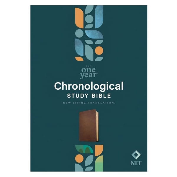NLT Rustic Brown Imitation Leather One Year Chronological Study Bible - Image 7