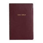 CSB Burgundy Imitation Leather Gift & Award Bible - Image 7