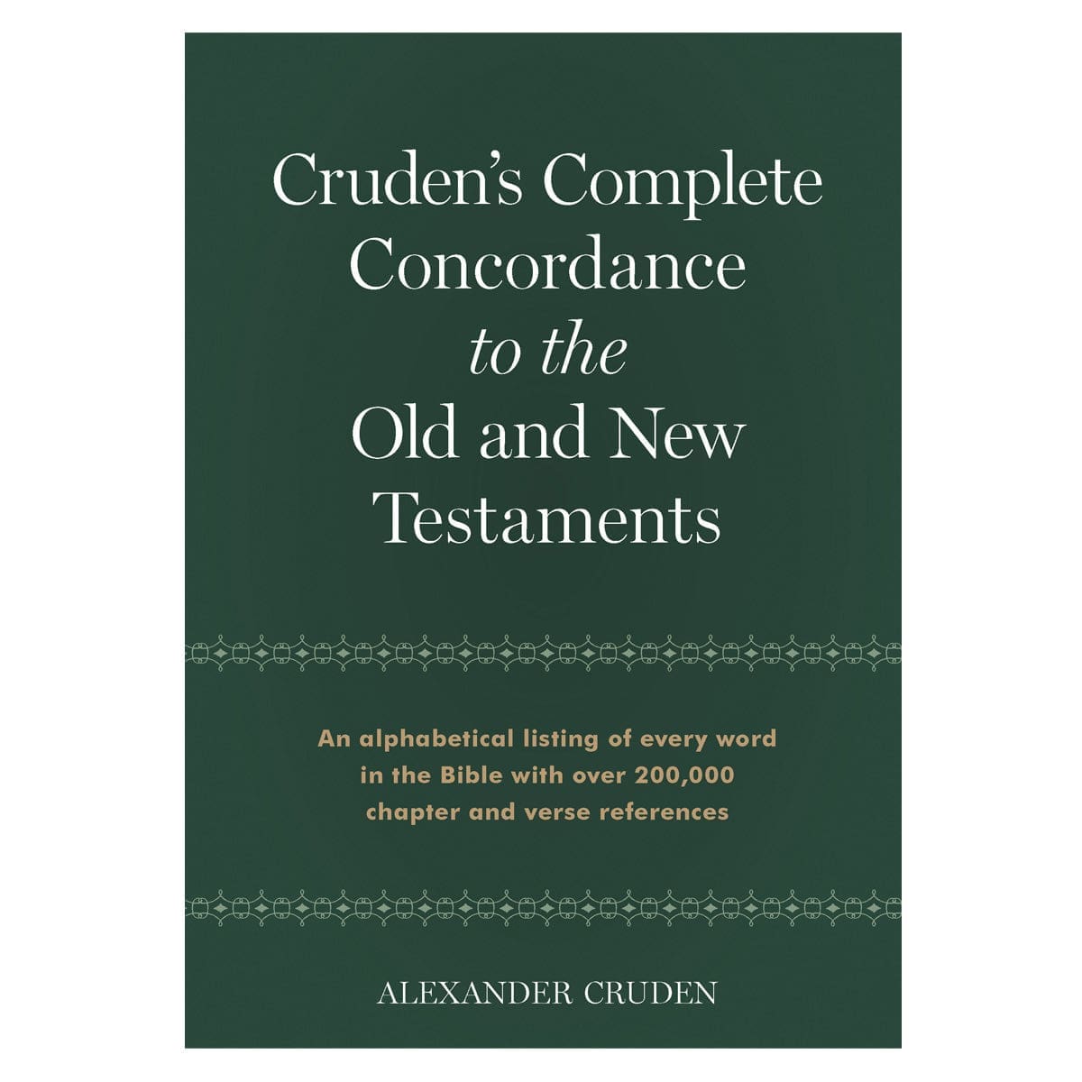 9781565638181_front Cruden's Complete Concordance To The Old And New Testaments (Hardcover) - Image 3