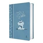 NLT Blue Elephant Flexcover Faux Leather Baby Bible for Boys - Image 9
