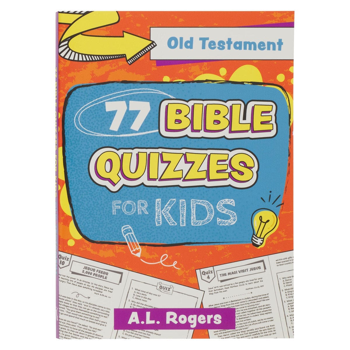 9781639528226_front 77 Bible Quizzes for Kids: Old Testament (Paperback) - Image 3