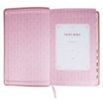 KJV Pink Faux Leather Bible Giant Print - Image 19