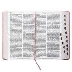 KJV Pink Faux Leather Bible Giant Print - Image 20