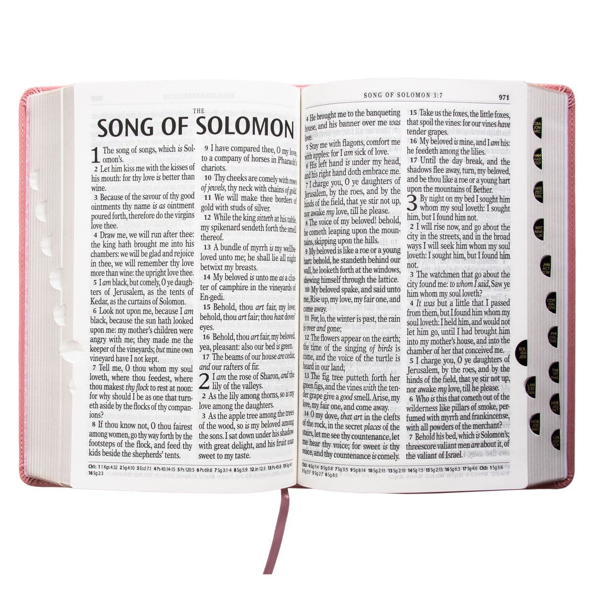 9781642725735_feature5 KJV Pink Faux Leather Bible Giant Print - Image 21