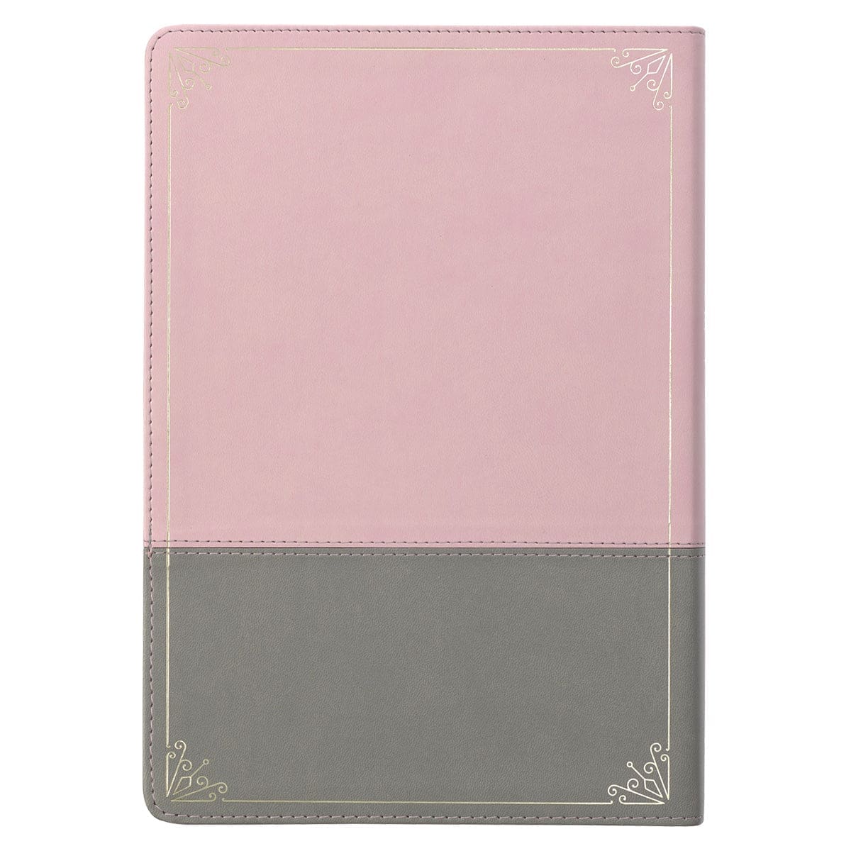 9781642728415_back KJV Pink And Grey Faux Leather Bible Super Giant Print - Image 16