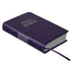 NLT Purple Faux Leather Flexcover Compact Bible - Image 16