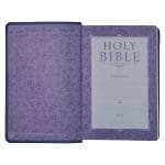 NLT Purple Faux Leather Flexcover Compact Bible - Image 17
