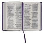 NLT Purple Faux Leather Flexcover Compact Bible - Image 18