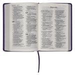 NLT Purple Faux Leather Flexcover Compact Bible - Image 19
