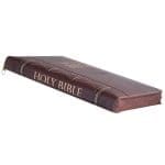 ESV Dark Brown Faux Leather Standard Bible Thumb Indexed With Zip - Image 12
