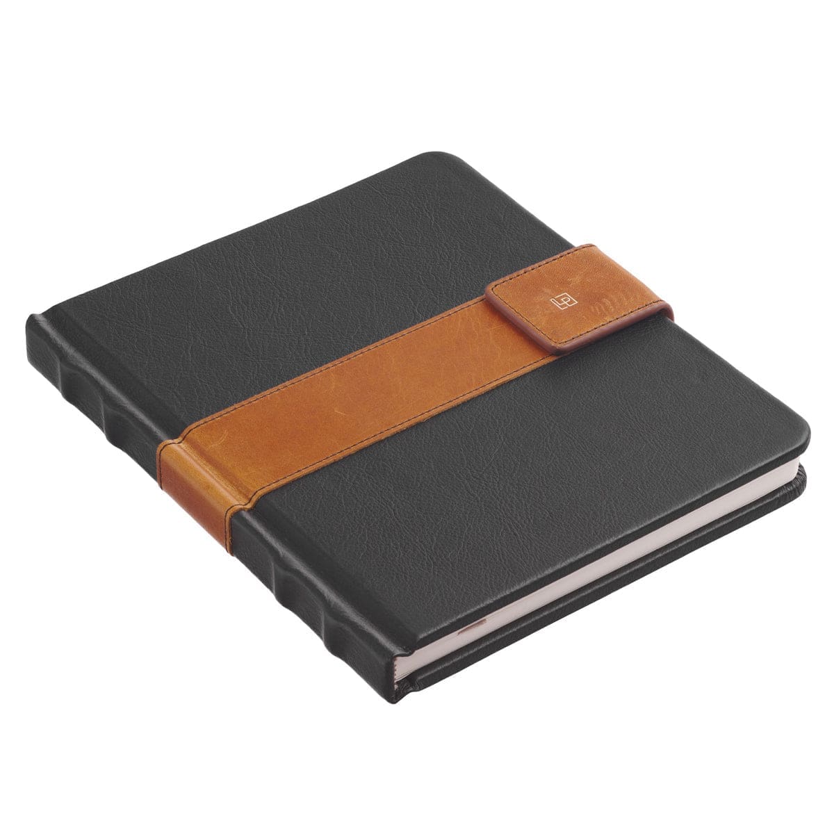 9781953311306_feature1 Leatherpress Slate Black and Chai Tan Genuine African Leather Sketch Book - Image 15