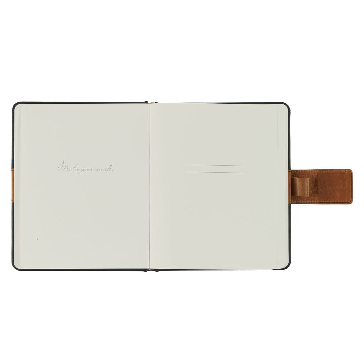 9781953311306_feature2 Leatherpress Slate Black and Chai Tan Genuine African Leather Sketch Book - Image 16