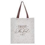 Trust In The Lord Non-Woven Tote Bag - Proverbs 3:5 - Image 3