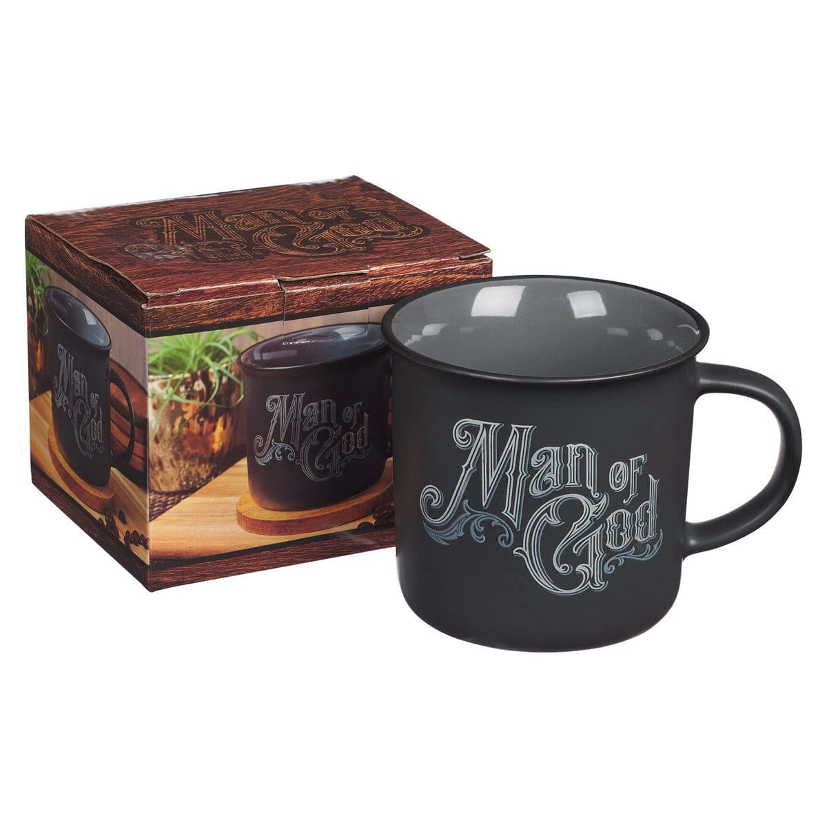 1220000322844_feature1 Man Of God Black And Grey Ceramic Mug - 1 Timothy 6:11 - Image 13