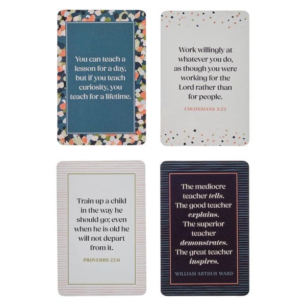 101 Blessings for A Great Teacher Boxed Cards - Image 5