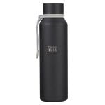 Stand Firm Black Stainless Steel Water Bottle - Image 8