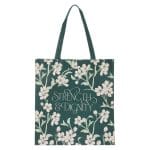 Strength and Dignity Green Non-Woven Tote Bag - Image 4