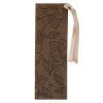 God Works Together All Things For Good Brown Faux Leather Bookmark - Image 4