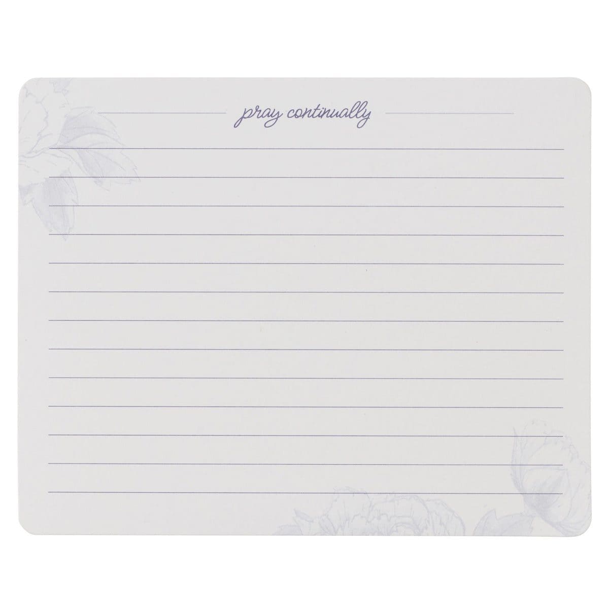 1220000327689_feature3 My Prayers Blue Floral Promise Cards in Tin - Image 12