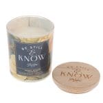 Be Still and Know Nordic Seaside Scented Candle with Bamboo Lid - Image 12