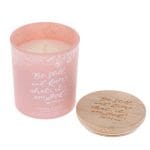Be Still and Know That I Am God Vetiver and Moss Scented Candle with Bamboo Lid - Image 12