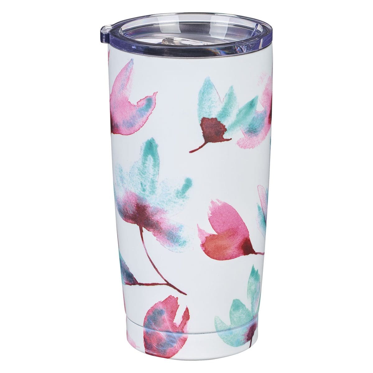 1230000109345_back It's the Little Things Pink Petals Stainless Steel Mug - Image 17