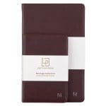 Leatherpress Cacao Brown Large Genuine African Leather Journal - Image 24