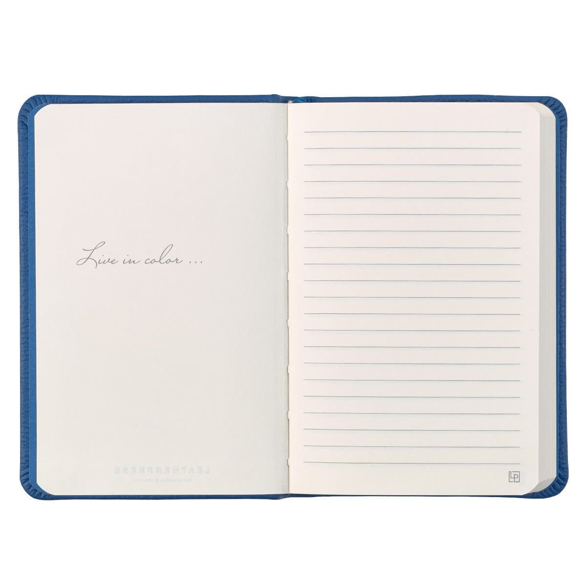 1230000122207_feature2 Leatherpress Pacific Blue Genuine African Leather Pocket Notebook - Image 25