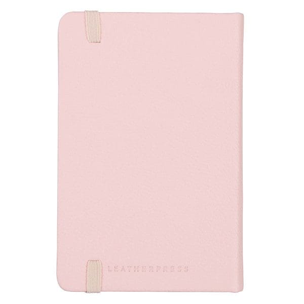 Leatherpress Quartz Pink Genuine African Leather Pocket Notebook - Image 23