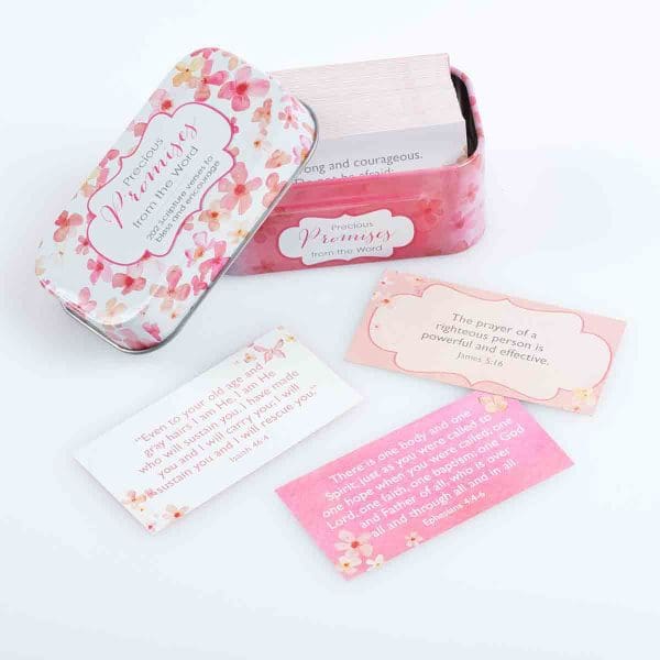 Precious Promises From The Word Promise Cards In Tin - Image 3