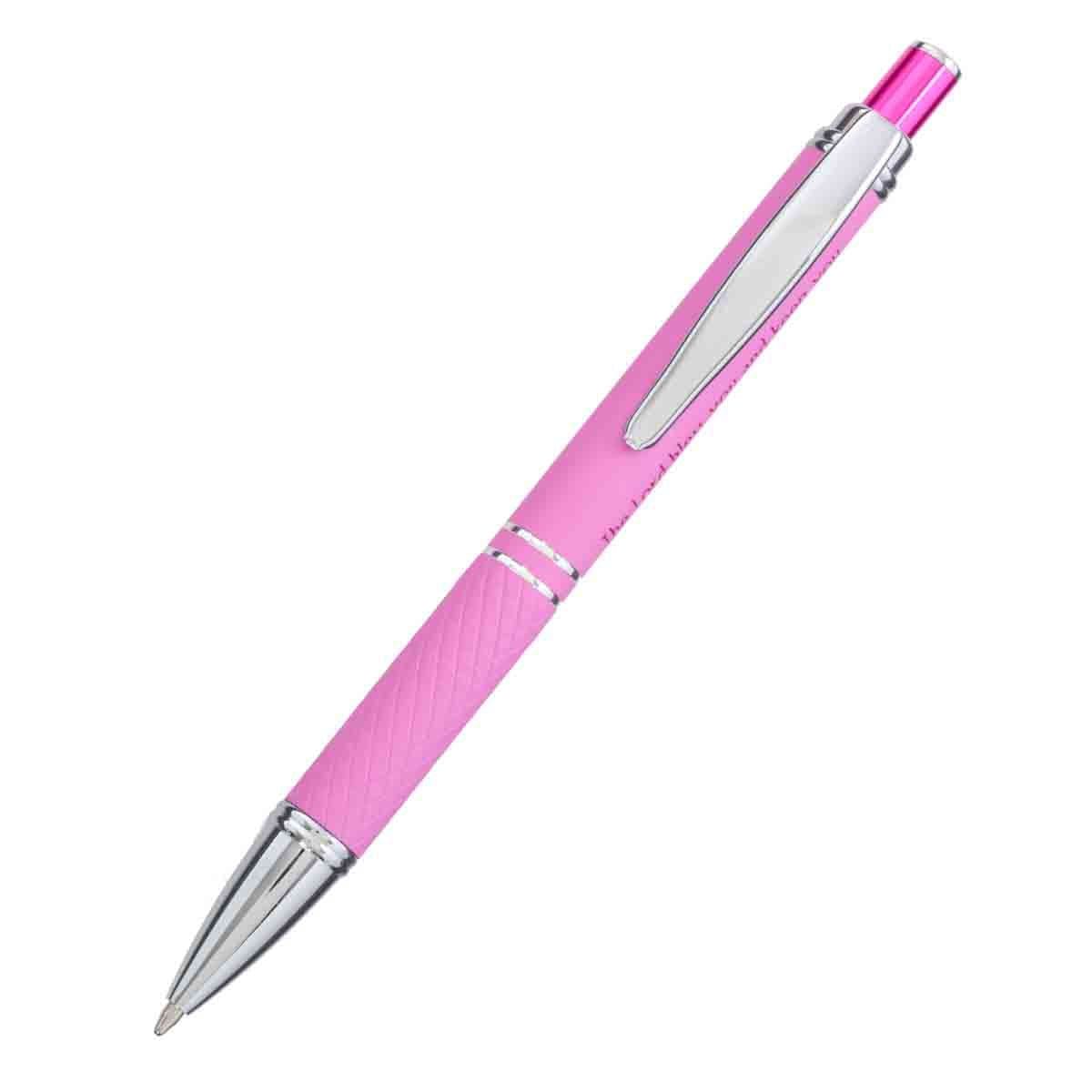 6006937142138_feature3 Numbers 6:24 The Lord Bless You Pink (Metal Pen In Tube) - Image 16