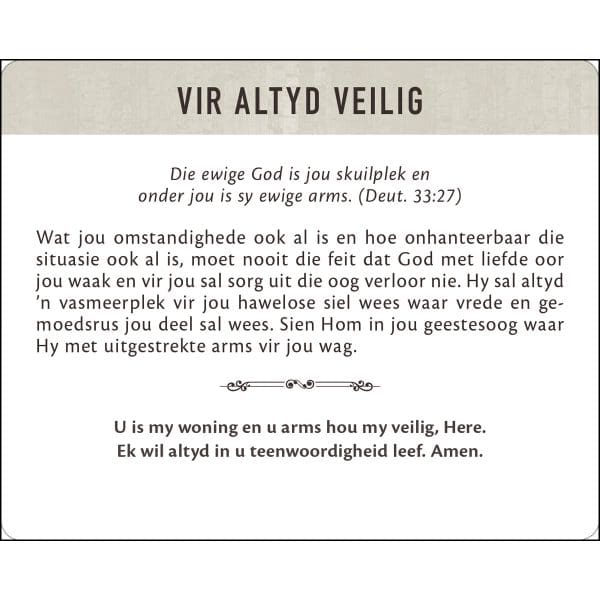 Geanker In Die Woord Afrikaans Prayer Cards In Tin - Image 20