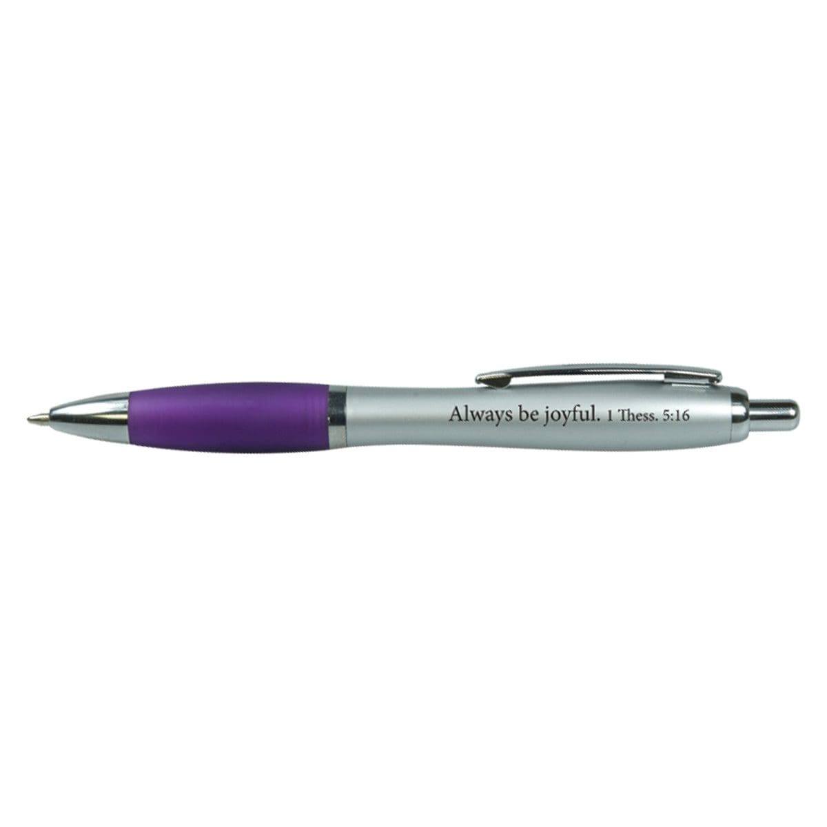 6006937147768_front Scribbler: Always Be Joyful Purple (Tub Of 25)(Pens) - Image 6