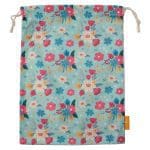 Overflowing Grace Large Cotton Drawstring Bag - 2 Corinthians 9:8 - Image 8